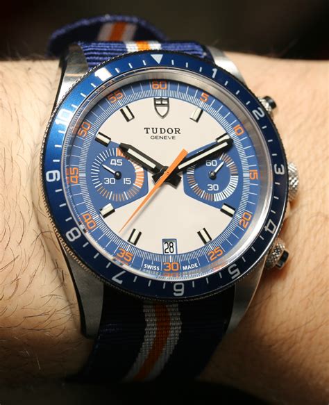 tudor chrono heritage blue|tudor heritage chrono review.